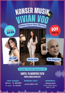 Vivian Voo gemparkan Ancol di hari kemerdekaan