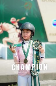 Tampil juara di berbagai perlombaan  berkuda, Griselda Karrim target di event Internasional