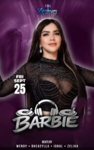 Barbie Kumalasari tampilkan show DJ di Zentrum KTV & Lounge